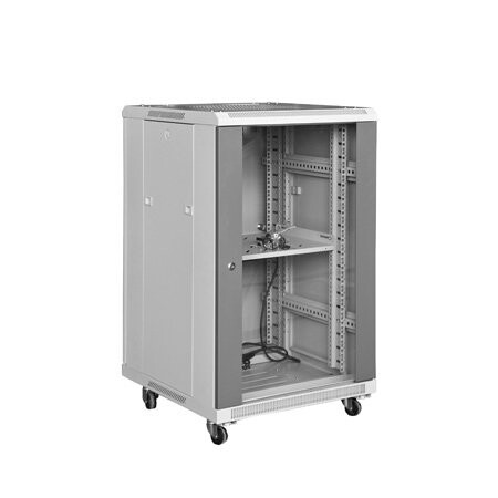 18U Network Cabinet Gray