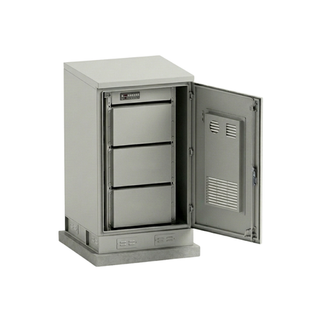 27U Outdoor Enclosure IP55 open