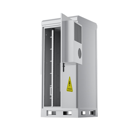 38U Outdoor Cabinet Sandwich Structure Air Conditioner IP55 Open